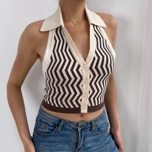 -HOST PICK- Halter Style Sweater Top